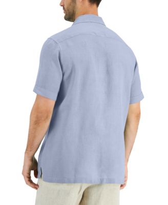 Men's 100% Linen Shirt, Created for Macy's 