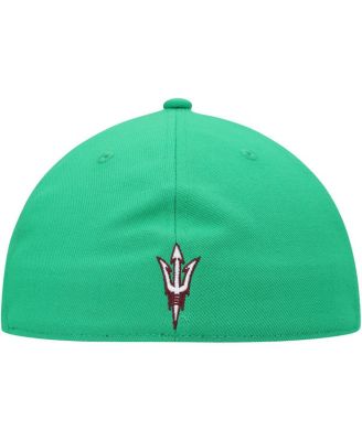 Men's Green Arizona State Sun Devils On-Field Baseball Fitted Hat