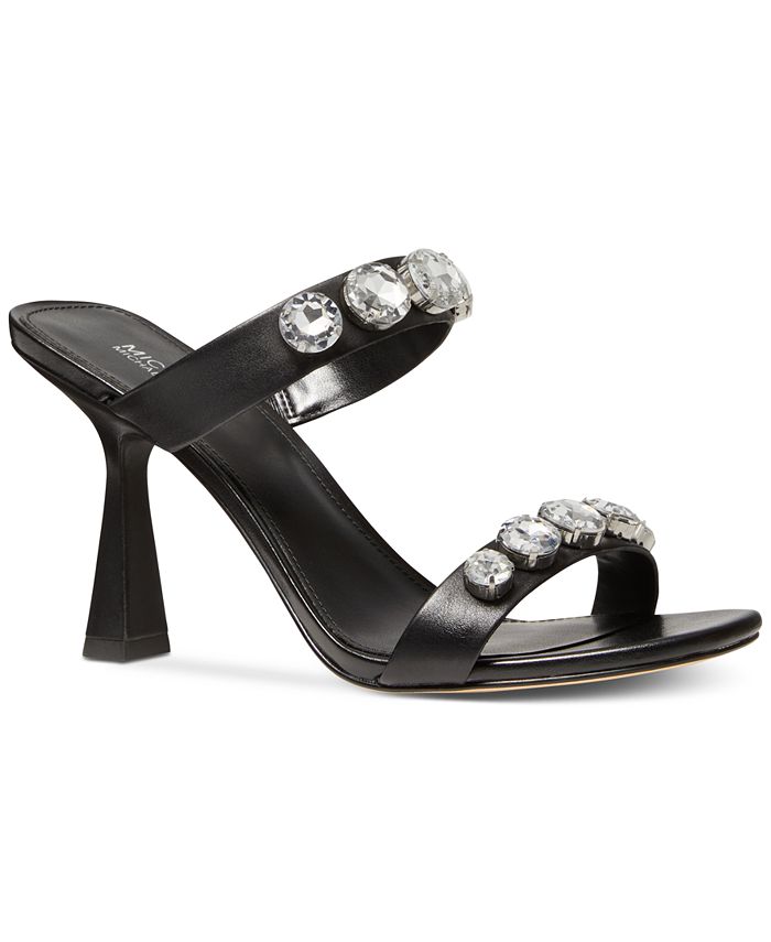 Michael Kors Women's Clara Jewel Strappy Slip-On Dress Sandals - Macy's