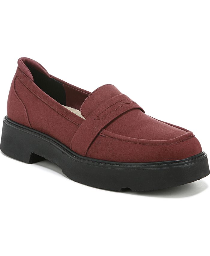 Dr scholl's leather loafers womens hotsell
