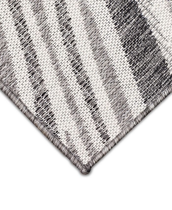 Liora Manne' Malibu Waves 1'11" x 7'6" Runner Outdoor Area Rug Macy's
