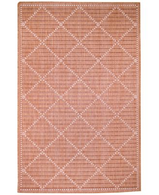 Malibu Checker Diamond Area Rug