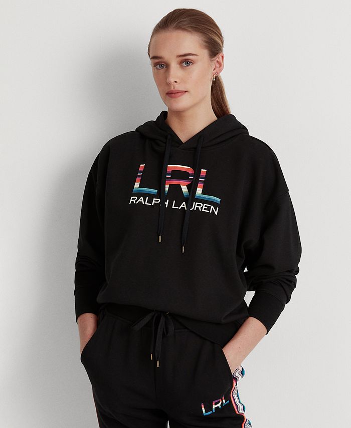 Lauren Ralph Lauren Logo French Terry Hoodie & Reviews - Tops - Women -  Macy's