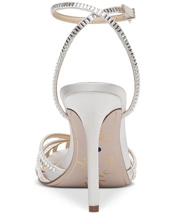 Jessica Simpson Women s Jileta Bridal Ankle Strap Dress Sandals