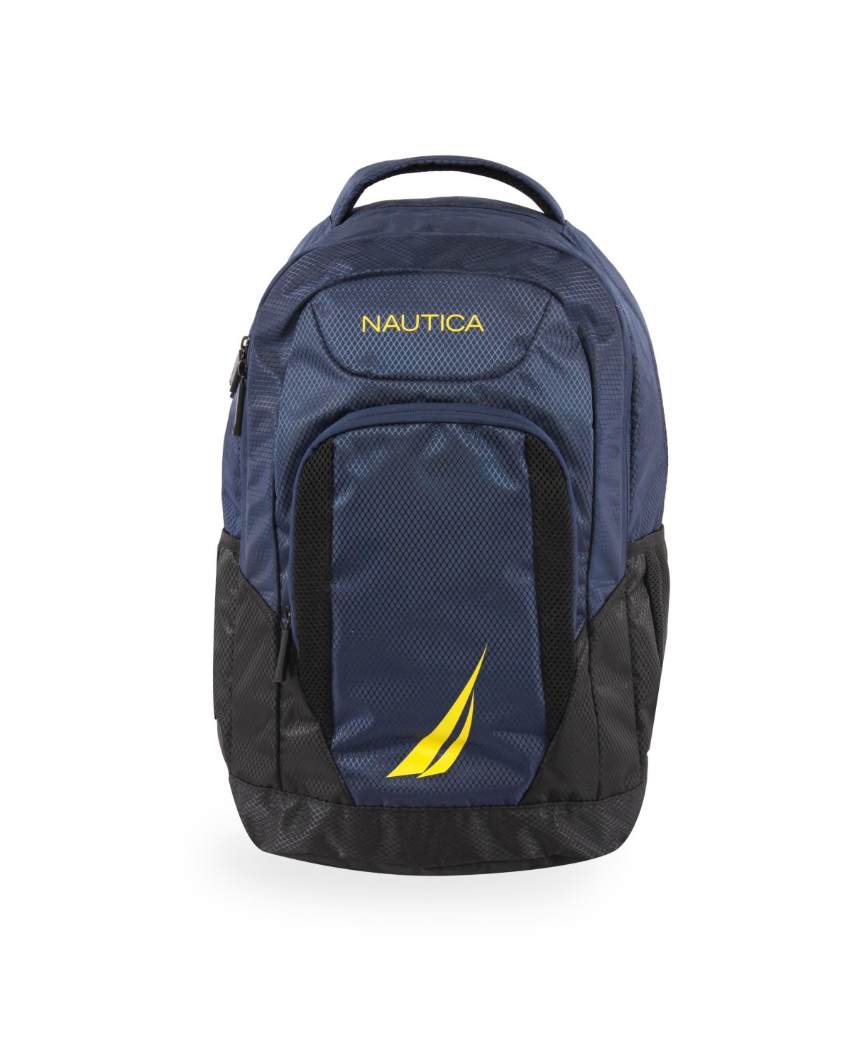 Nautica Sail Backpack In Navy Yellow