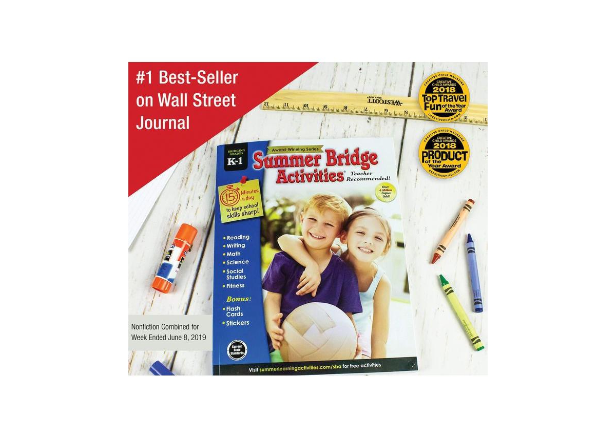 Summer Bridge Activities, Grades K - 1: Bridging Grades Kindergarten to First by Summer Bridge Activities
