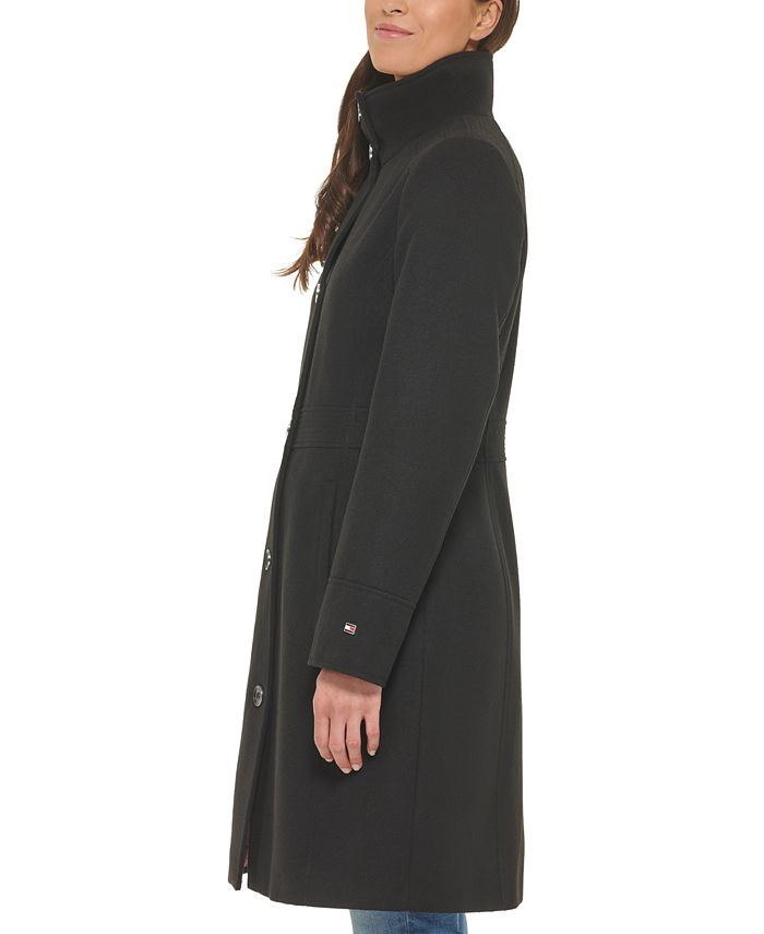 Tommy Hilfiger Women's StandCollar Coat, Created for Macy's & Reviews