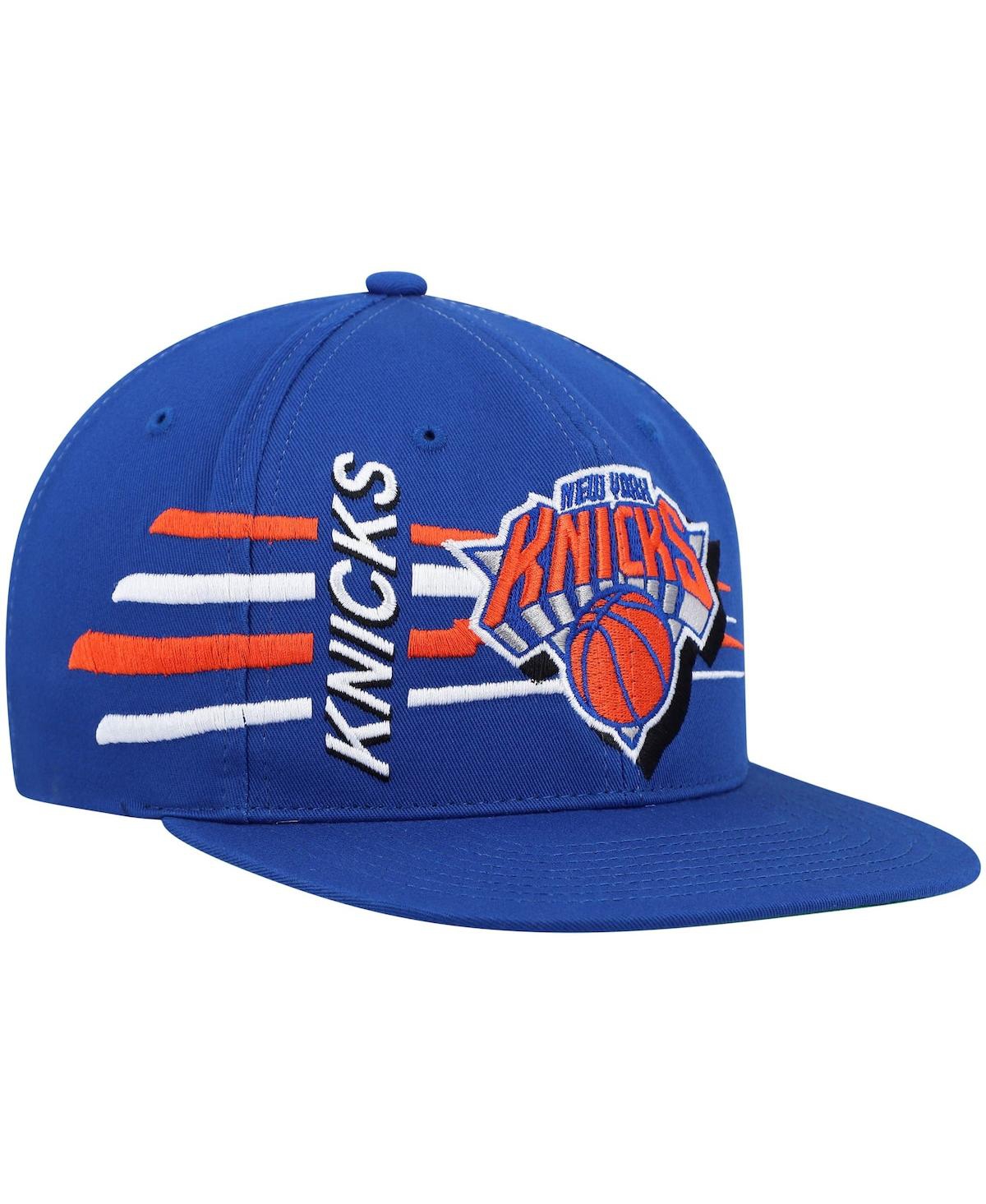 Men's Mitchell & NessNew York Knicks Retro Bolt Deadstock Snapback Hat - Blue