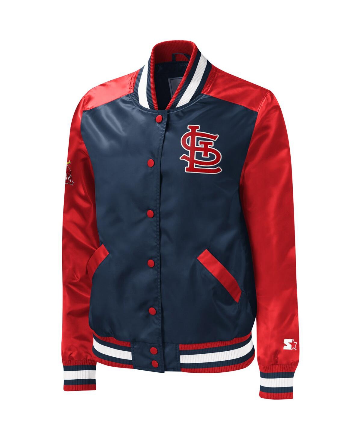 Shop Starter Women's  Navy St. Louis Cardinals The Legend Full-snap Jacket