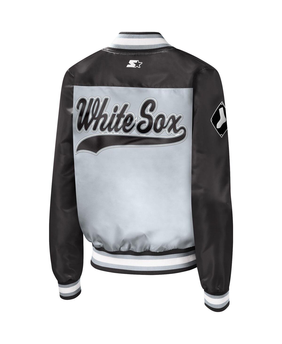 Starter Silver Chicago White Sox The Legend Full-snap Jacket In Silver