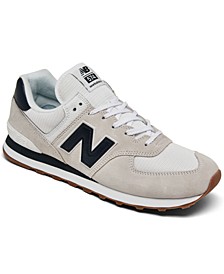 Men's 574 Tennis Casual Sneakers from Finish Line