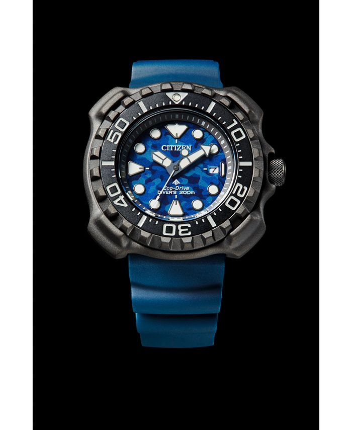Citizen - Eco-Drive Men's Promaster Dive Blue Strap Watch, 47mm