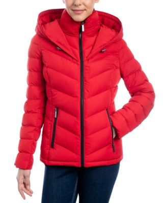 Michael Kors Women's Hooded Down Puffer 