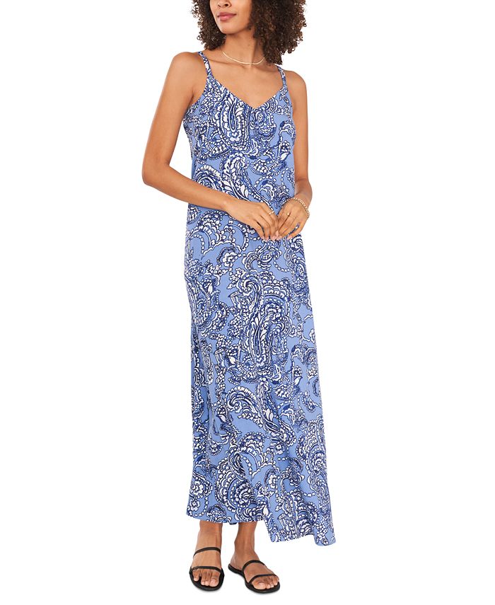 Vince Camuto Women's Embellished Paisley Maxi Dress - Macy's