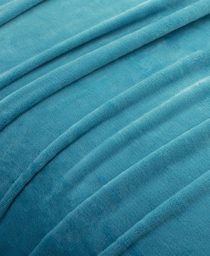 Berkshire Classic Velvety Plush Blanket, Full/Queen, Created For Macy's ...