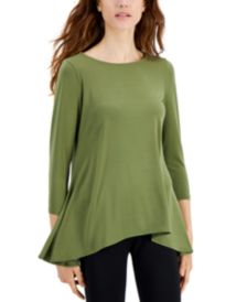 macys womens green tops