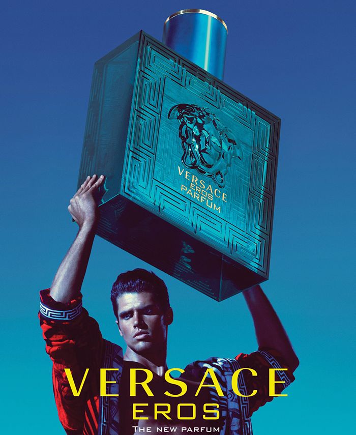 Versace Men's Eros Parfum Spray, 3.4oz. Macy's