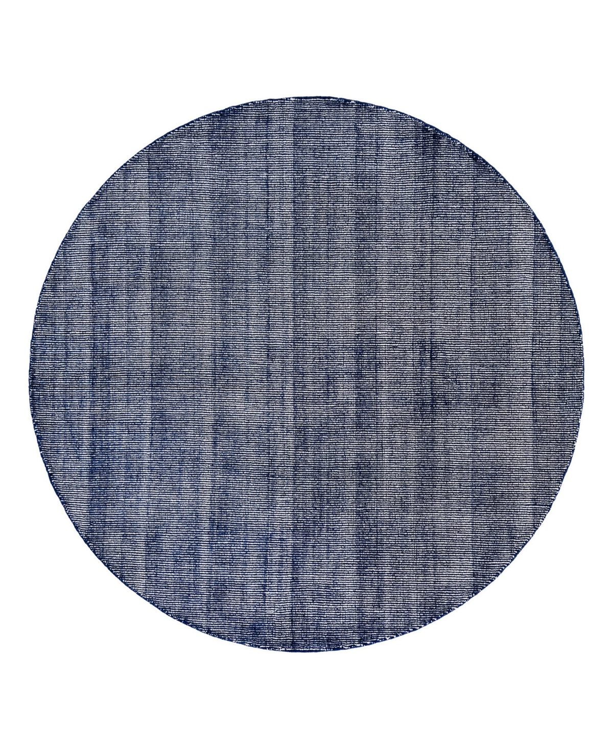 Jill Zarin Jill Zarin English Manor Farmhouse 7' x 7' Round Area Rug - Indigo