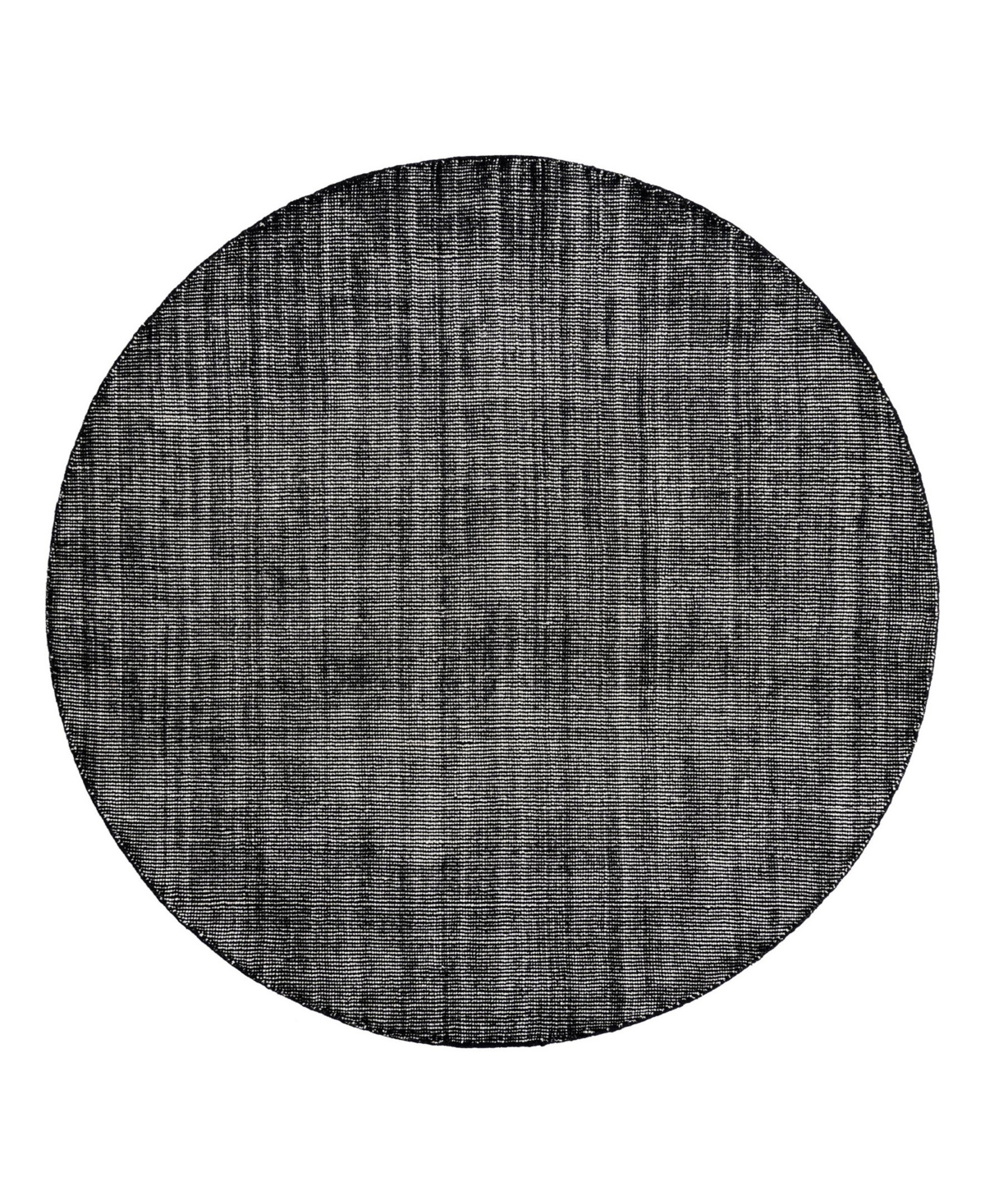 Jill Zarin Jill Zarin English Manor Farmhouse 7' x 7' Round Area Rug - Black