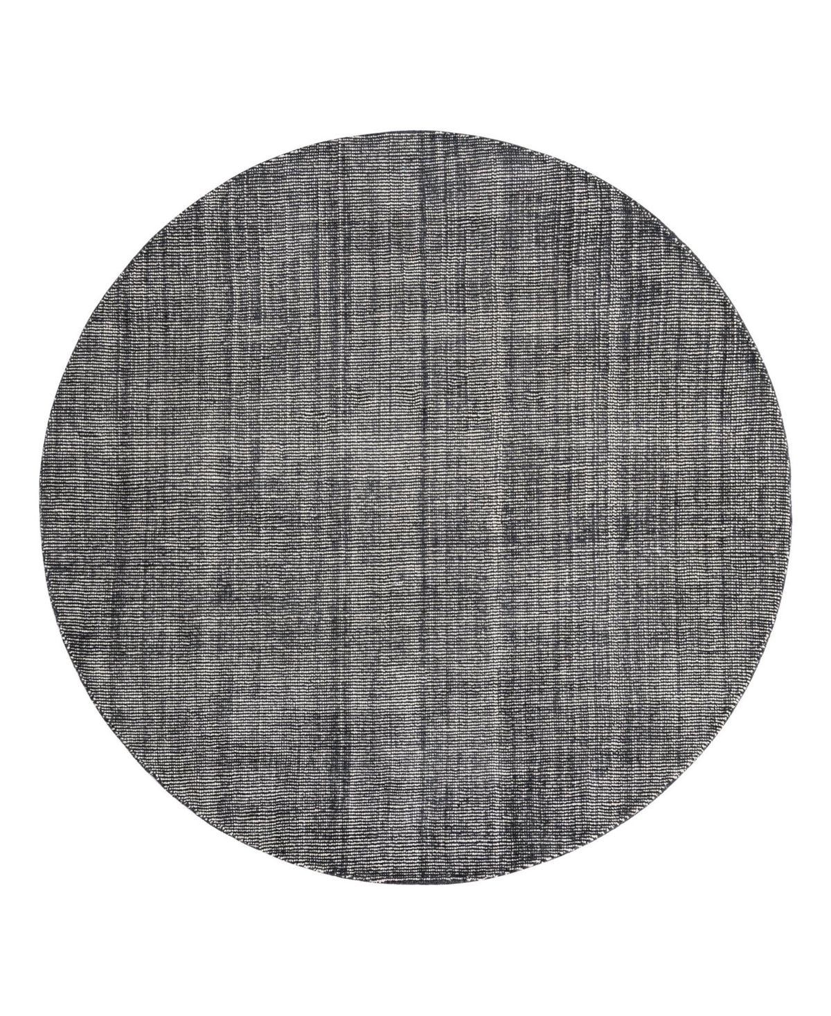 Jill Zarin Jill Zarin English Manor Farmhouse 7' x 7' Round Area Rug - Charcoal