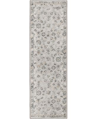 Jericho Washable JC8 2'6" x 12' Runner Area Rug