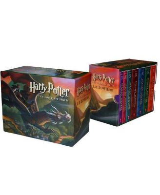 Barnes & Noble Harry Potter Paperback Boxed Set, Books 1-7 By J. K ...