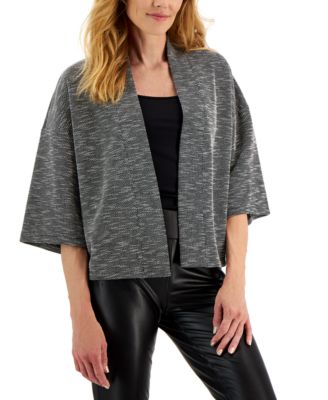 Kasper Women's Open-Front Cardigan & Reviews - Jackets & Blazers ...