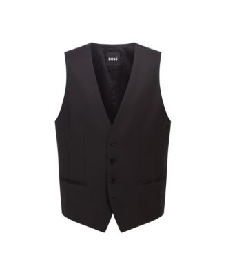 BOSS Men's Single-Breasted Waistcoat