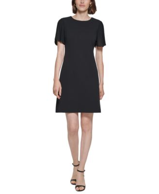 Macy's tommy hilfiger black dress online