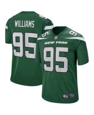 Men's Nike Quinnen Williams Gotham Green New York Jets Game Jersey Size: Small