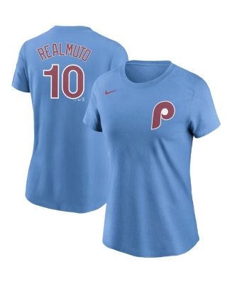 Nike Women's JT Realmuto Light Blue Philadelphia Phillies Name