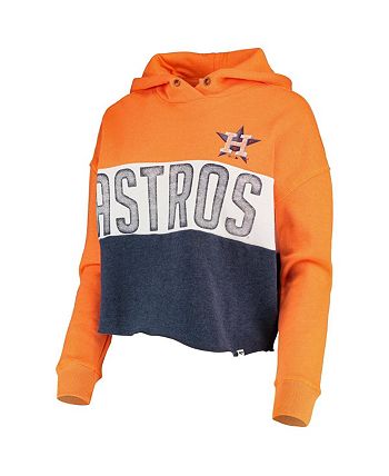 47 Brand / Men's Houston Astros Orange Power Up Club Hoodie