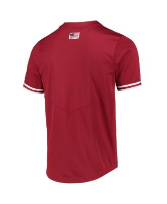 Men's Cardinal Arkansas Razorbacks Replica Baseball Jersey