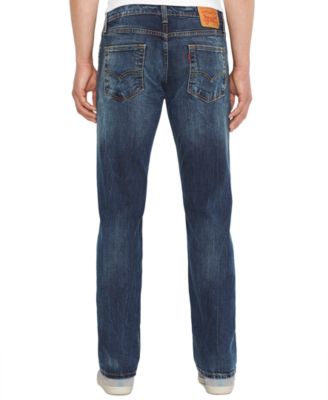 Levi's 527 Slim-Fit Black Stone Bootcut Jeans