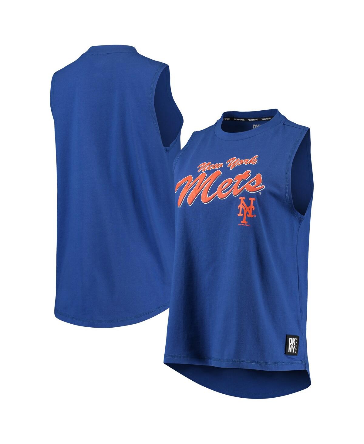 Women's Dkny Sport Royal New York Mets Marcie Tank Top - Royal