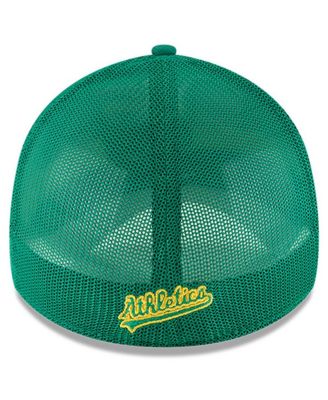 Big Boys Green Oakland Athletics 2022 Batting Practice 39THIRTY Flex Hat