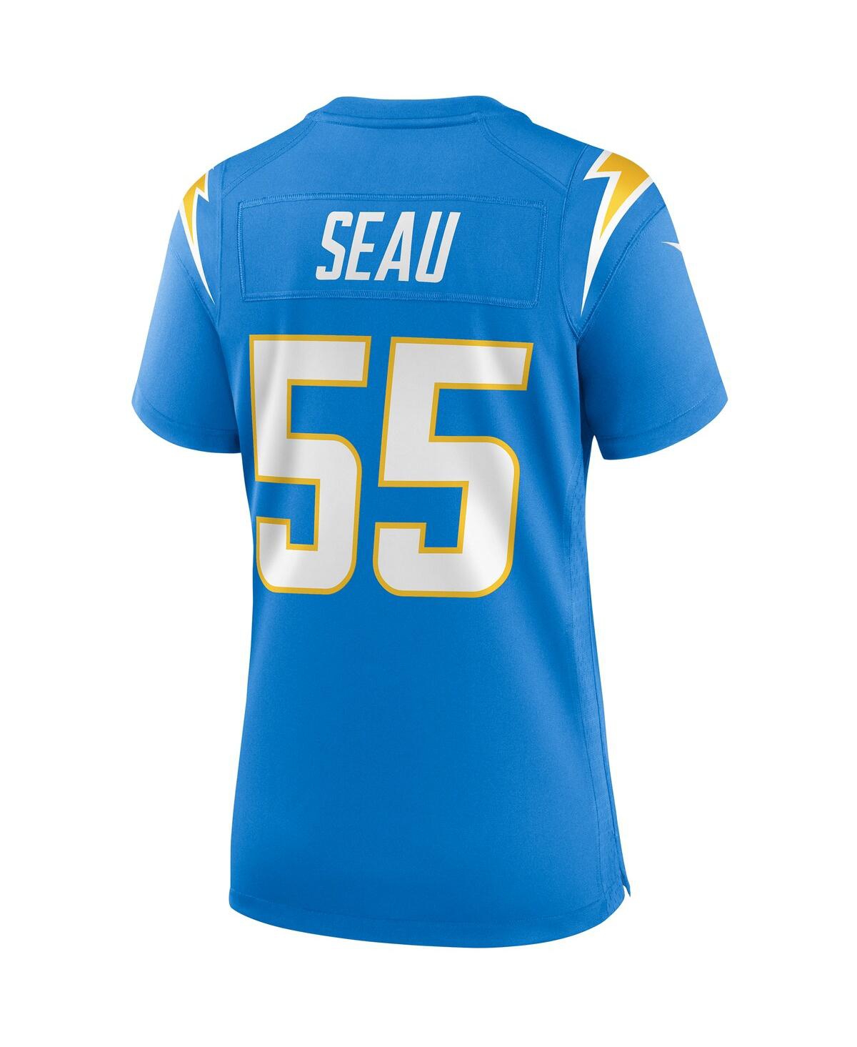 Women's Nike Junior SeauLos Angeles Chargers Game Retired Player Jersey - Powder Blue