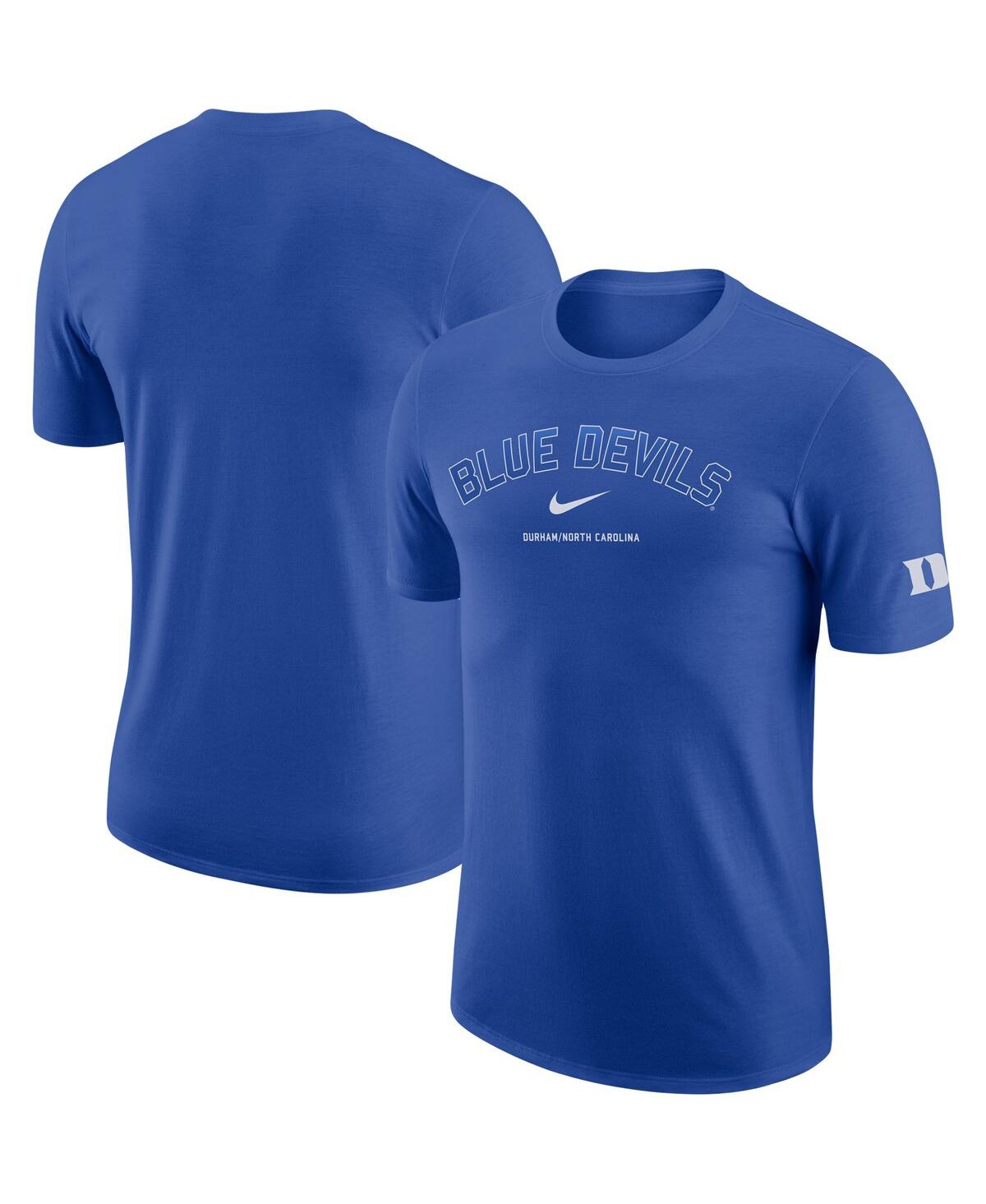 Men's Nike Royal Duke Blue Devils Dna Team Performance T-shirt