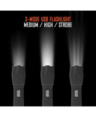 Tzumi Alpha Pocket Flashlight and Power Bank 2000 mAh