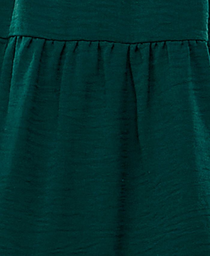 City Studios Juniors' Tiered PuffedSleeve Dress Macy's