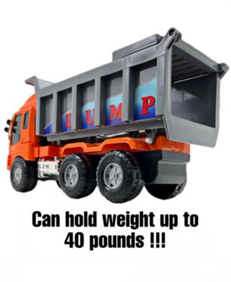 Heavy Duty Play - Action Toy Friction Powered Dump Truck