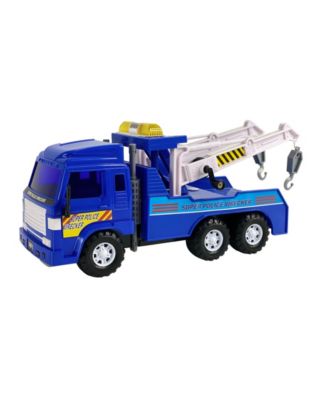 Mag-Genius Medium Duty Friction Powered Tow Truck Toy