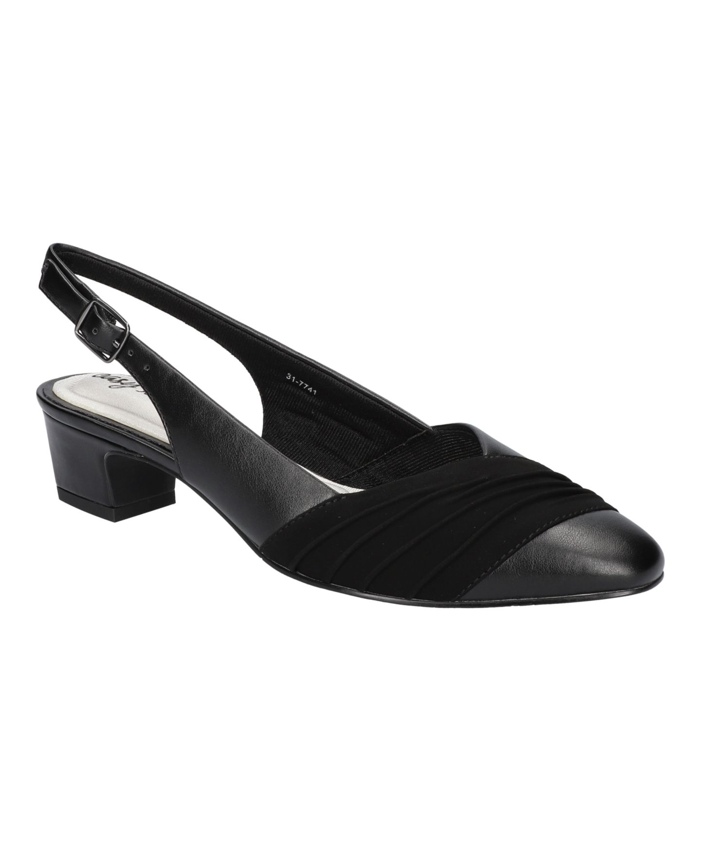 Женские туфли Easy Street Bates Slingback Pumps, цвет: Чёрный — фото 1