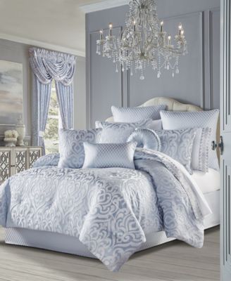 Astoria Powder Blue Sham, European
