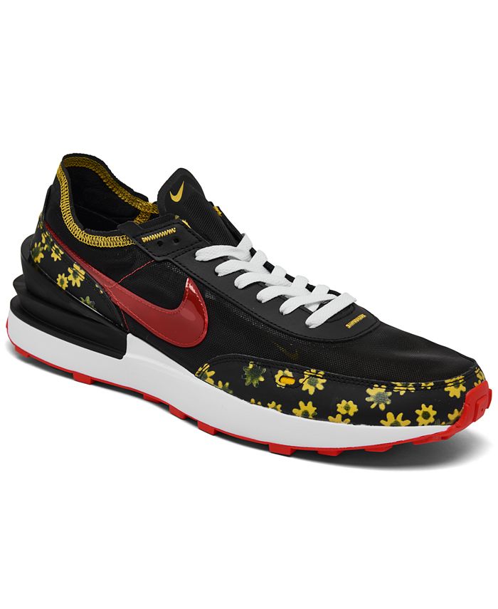 Nike Men's mens nike waffle one black Waffle One Sunflower Casual Sneakers from Finish Line