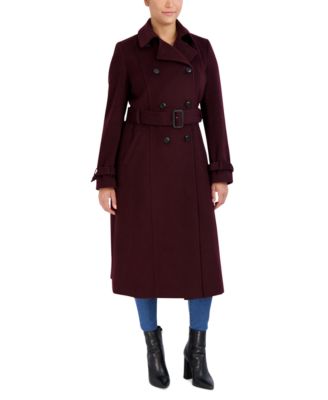 Cole Haan Women's Double Breasted Belted Trench Coat   Macy's