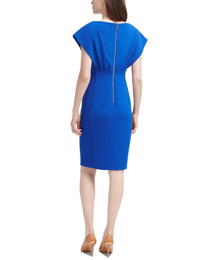 Calvin Klein Capelet Sheath Dress & Reviews - Dresses - Women - Macy's
