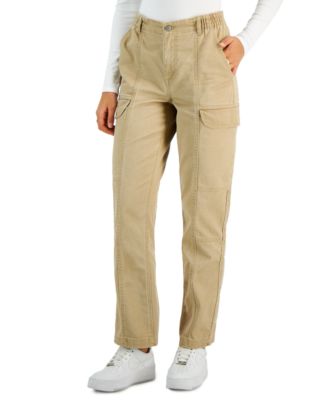 Tinseltown - Juniors' Baggy Denim Cargo Jeans
