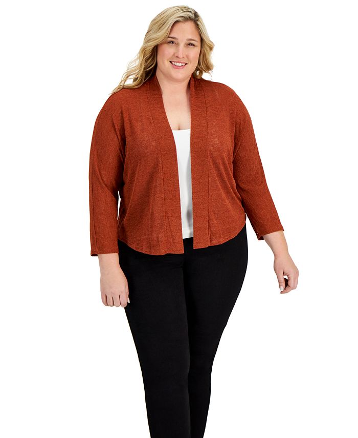 Macy's cardigan sweaters plus sales size