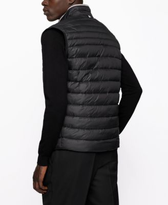 BOSS Men's Water-Repellent Padded Gilet